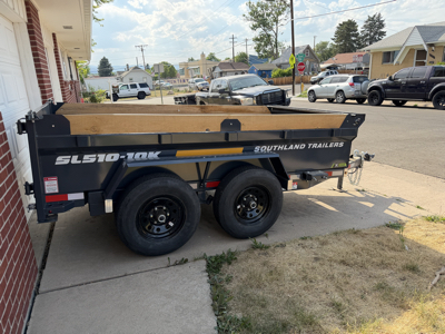2026 Southland 5x10 Dump Trailer