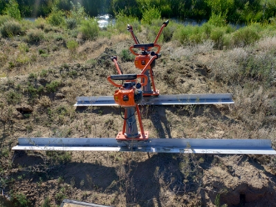 Power screed