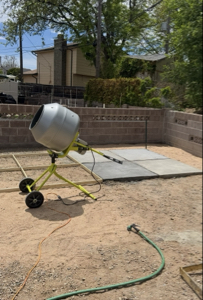 RYOBI 5.0 cu. ft. Cement mixer