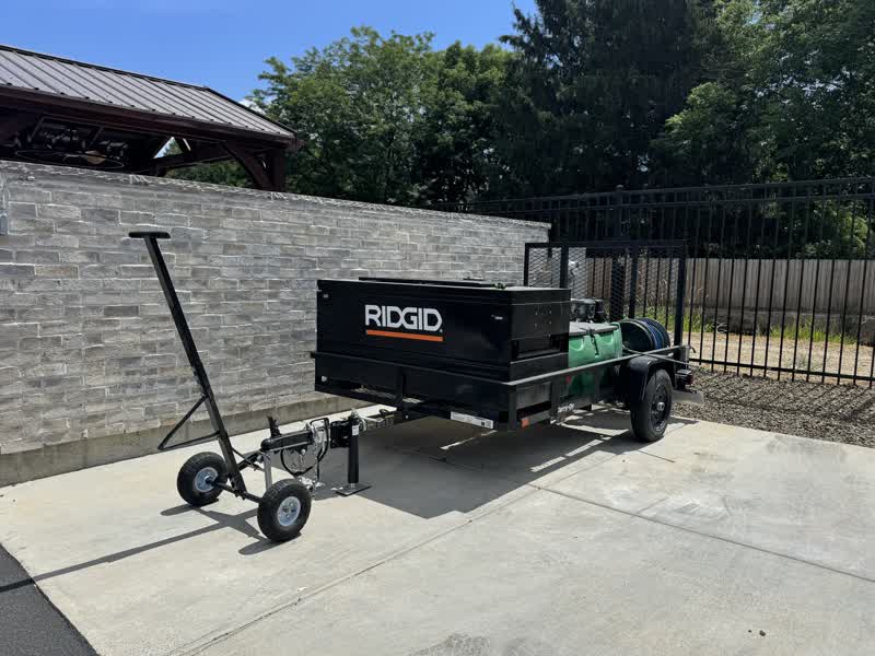 Pressure Washer x Diesel Fuel Trailer