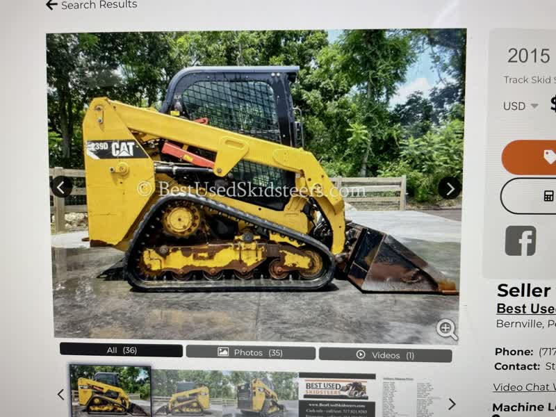 Compact track skid steer 