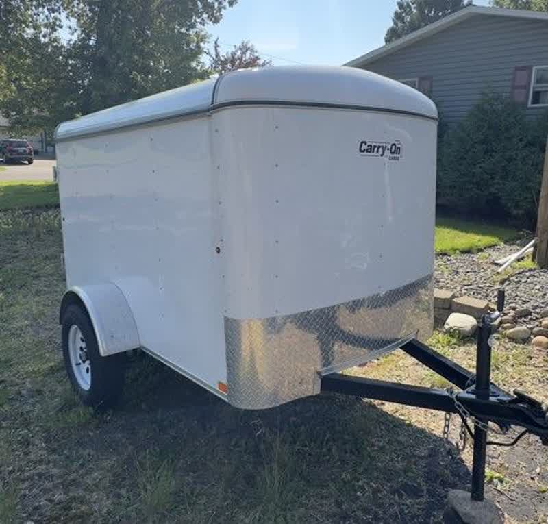 5x8 Enclosed Cargo Trailer