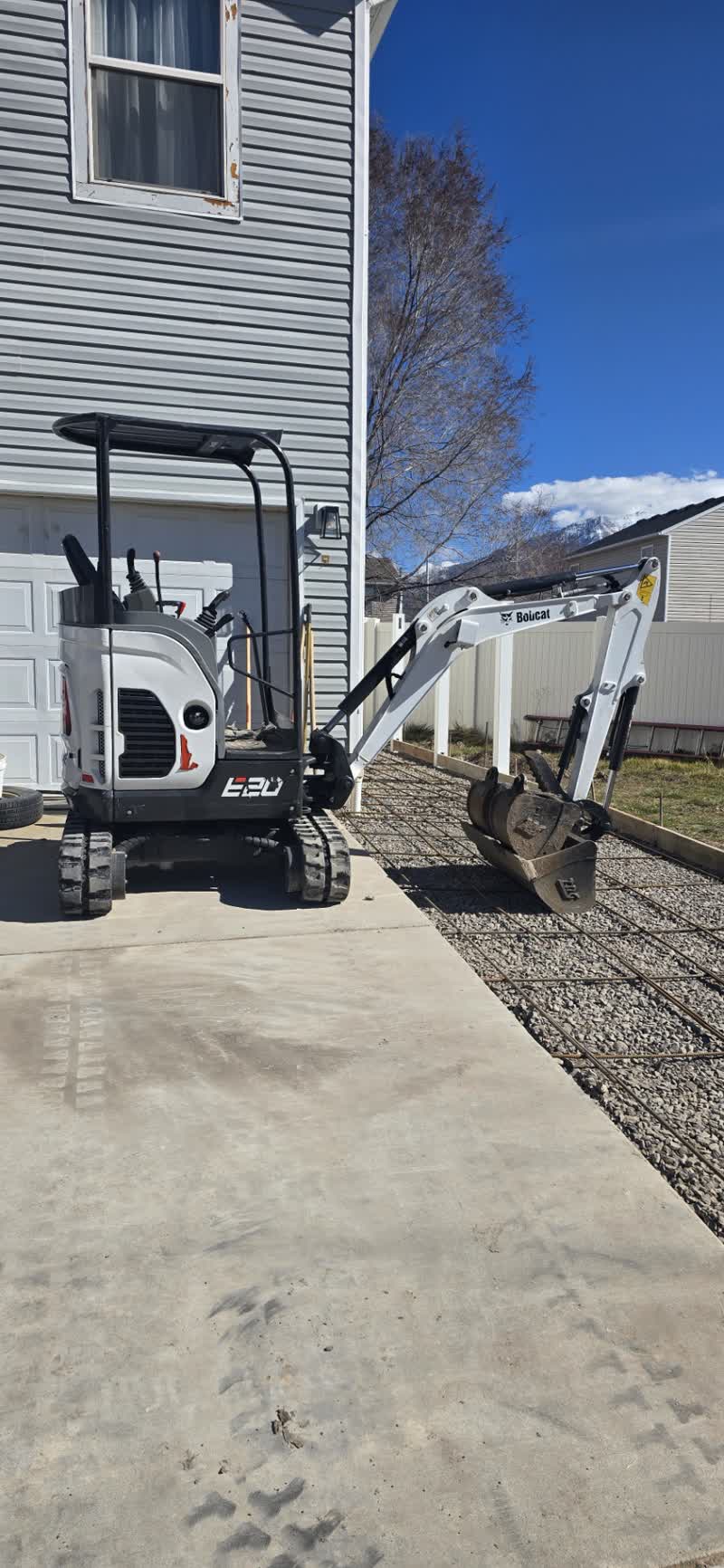 Mini excavator, E20, mini exc