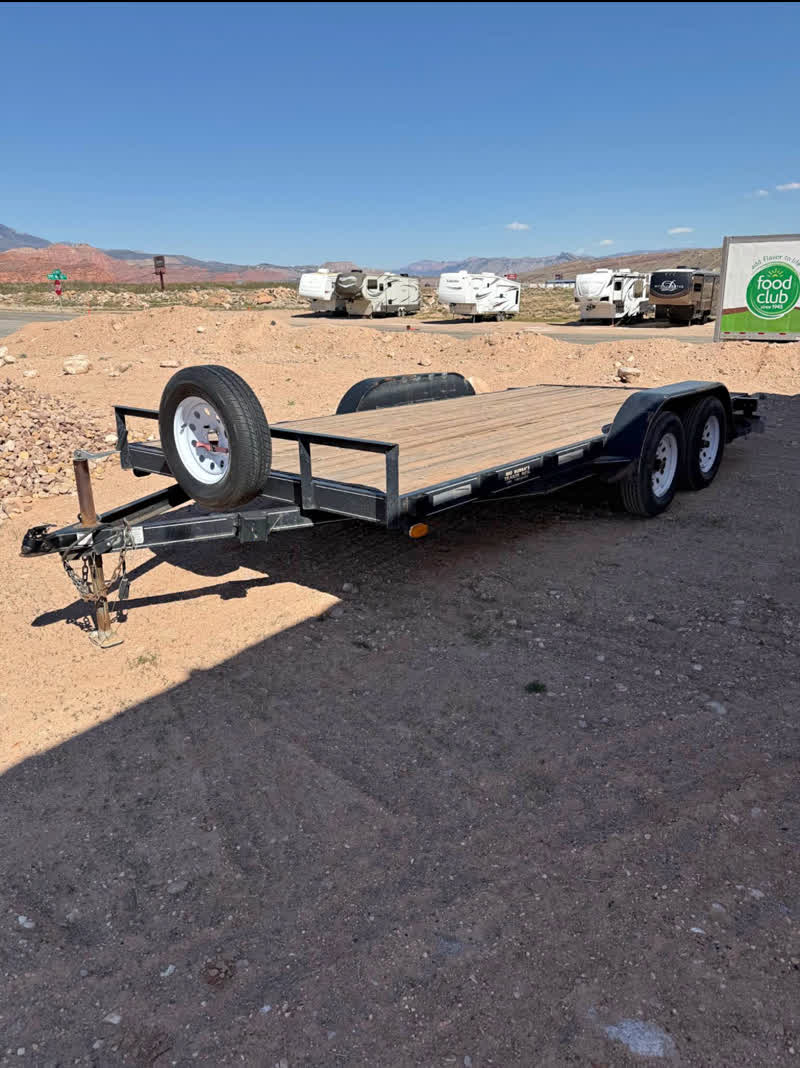 16x7 Car Hauler Trailer