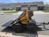 Mini Skid Steer w Trailer
